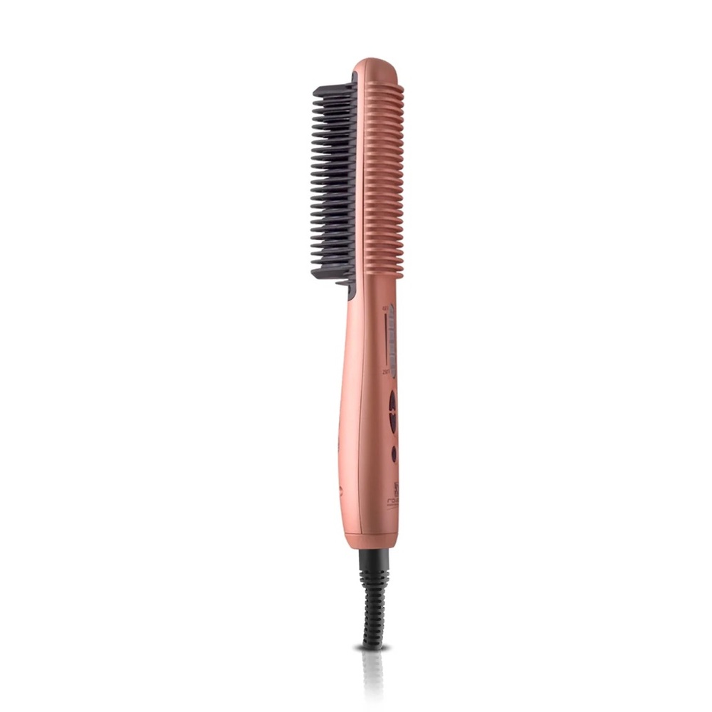 Genius Heating Element Multi-Purpose Ceramic Rose Gold Hair Brush